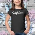 18Th Birthday For Girl Eighn Party N Women Age 18 Year Youth T-shirt