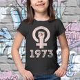 1973 Feminism Pro Choice Womens Rights Justice Roe V Wade Tshirt Youth T-shirt