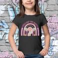 1973 Pro Roe Rainbow Mind You Own Uterus Womens Rights Youth T-shirt
