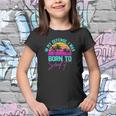 In My Defense I Was Born To Send It Vintage Retro Summer Youth T-shirt