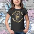 Firefighter Proud Dad Of A Firefighter V2 Youth T-shirt
