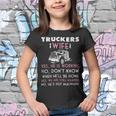 Trucker Trucker Wife Shirt Not Imaginary Truckers Wife T Shirts Youth T-shirt