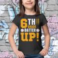 6Th Grade Back To School 6Th Grade Batter Up Baseball  Youth T-shirt