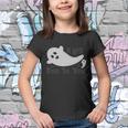 A Big Boo To You Ghost Boo Halloween Quote Youth T-shirt