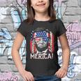 Abraham Lincoln 4Th Of July Merica Men Women American Flag Youth T-shirt