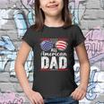 All American Dad Shirt Fourth 4Th Of July Sunglass Youth T-shirt