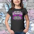 Allergic Oesophagitis Awareness Ribbon Gift For Eoe Patients Youth T-shirt
