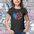 American Flag Usa Funny 4Th Of July Christian Youth T-shirt