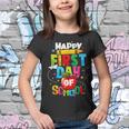 Back To School Teachers Kids Child Happy First Day Of School Youth T-shirt