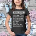 Before You Ask Drone Funny Drone Tshirt Youth T-shirt