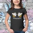 Boo Bees Ghost Halloween Quote Youth T-shirt