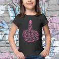 Breast Cancer Awareness Fck Breast Cancer Finger Youth T-shirt