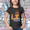 Breast Cancer Warrior Breast Cancer Awareness Flower Awareness Youth T-shirt