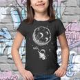 Cartoon Astronaut Moon Swing Tshirt Youth T-shirt