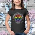 Dachshund Dad Lgbtgreat Giftq Gay Pride Flag Doxie Dog Lover Ally Great Gift Youth T-shirt