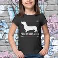 Dachshund Mom Wiener Doxie Mom Cute Doxie Graphic Dog Lover Gift Youth T-shirt