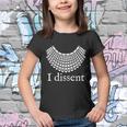 Dissent Shirt I Dissent Collar Rbg For Womens Right I Dissent Youth T-shirt