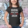 Don And Ron 2024 &8211 Make America Florida Republican Election Youth T-shirt