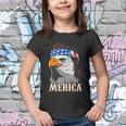 Eagle Mullet 4Th Of July Cool Gift Usa American Flag Merica Gift Youth T-shirt