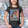Eagle Mullet Sound Of Freedom Party In The Back 4Th Of July Gift Youth T-shirt