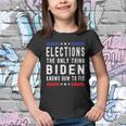 Elections The Only Thing Biden Knows How To Fix Tshirt Youth T-shirt