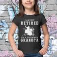 Father’S Day I Am Not Retired I’M A Drummer Grandpa Gift Youth T-shirt