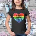 Free Mom Hugs Free Mom Hugs Inclusive Pride Lgbtqia Youth T-shirt