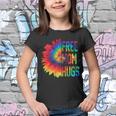 Free Mom Hugs Tie Dye Sunflower Youth T-shirt