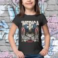 Funny 4Th Of July Usa Flag American Patriotic Eagle Gift Youth T-shirt