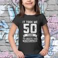 Funny 50 Years Old Joke 50Th Birthday Gag Idea Youth T-shirt
