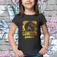 Funny Cancer Queen Afro Born In June 21 To July 22 Birthday Youth T-shirt