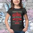 Funny Fathers Day For Mimi From Daughter Girl To Mimi Gift Youth T-shirt