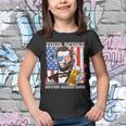 Funny Four Score And Seven Beers Ago Abe Lincoln Youth T-shirt