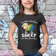 Funny Gay Pride Lgbt Gay Lesbian Im The Rainbow Sheep Gift Youth T-shirt