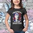 Funny Joe Biden Happy 4Th Of Easter American Flag Hunt Egg Tshirt Youth T-shirt