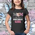 Funny Mom Of The Birthday Girl Tee Farm Cow Youth T-shirt