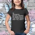 Funny Vaccinated Trust Issues Youth T-shirt