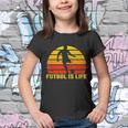 Futbol Is Life Vintage Soccer Player Sports Futbol Youth T-shirt