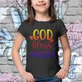 God Bless America 4Th July Patriotic Independence Day Great Gift Youth T-shirt