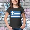 Greece Flag V2 Youth T-shirt