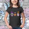 Halloween Gnomes Cute Autumn Pumpkin Fall Funny Holiday Youth T-shirt