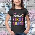 Hello 1St Grade First Back To School Student Teacher Youth T-shirt