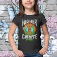 Higher Than Giraffe Gift Pussy Stoner Weed 420 Pot Gift V2 Youth T-shirt