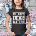 Hillarys Lies Matter Youth T-shirt