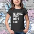 Husband Dad Father Gamer Funny Gaming Youth T-shirt