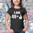 I Am 50 Middle Finger Funny 50Th Birthday Gift T-Shirt Tshirt Youth T-shirt