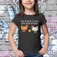 I Get By With A Little Help From My Hens Chicken Lovers Tshirt Youth T-shirt