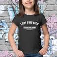 I Got A Dig Bick You Read That Wrong Funny Word Play Tshirt Youth T-shirt