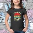 I Hate Pulling Out Retro Boating Boat Captain Funny Boat Youth T-shirt