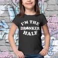 Im The Drunker Half Irish Shamrock St Patricks Day T-Shirt Graphic Design Printed Casual Daily Basic Youth T-shirt
